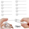 baolaili 10pcs Perfume Dispenser & Refillable Bottle Cosmetic Atomiser for