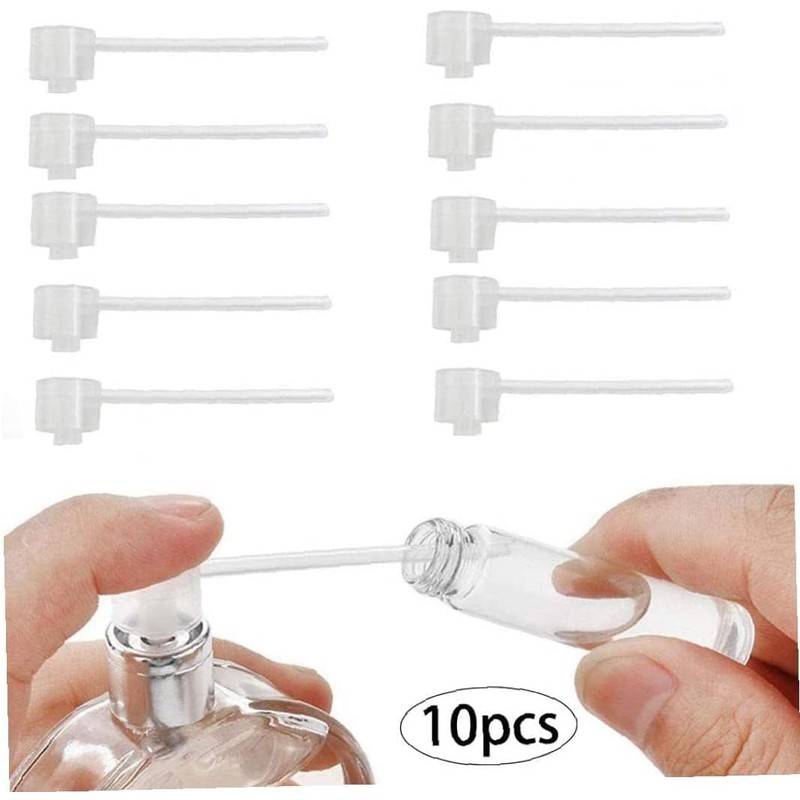 baolaili 10pcs Perfume Dispenser & Refillable Bottle Cosmetic Atomiser for
