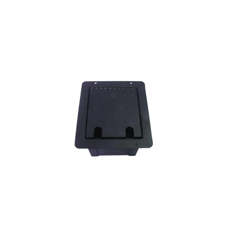 Recessed Floor Pocket Stage Box Loaded w/ 2 NCJ6FI-S Neutrik