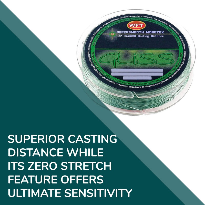 Ardent Gliss Green - Caña de Pescar, Verde, 24 LB