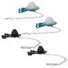 2024 Upgrade Flexible Rubber Toilet Flapper - Prevents Leaky, Corroded