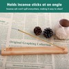 2PCS Incense Holder, Natural Original Bamboo Incense Stick Holders, Incense