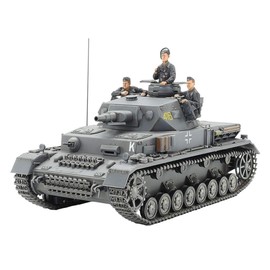 Tamiya 35374 1/35 Military Miniature Series No. 374 German No. IV Tank F-Type Plastic Model Male