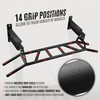 Yes4All Heavy Duty Wall Mounted Pull Up Bar – Multi-Grip