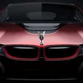 Hood Decoration for Trucks | Angel Wings Emblem Badge Auto Sticker | Front Vehicle Hood Ornament for SUVs, Sports