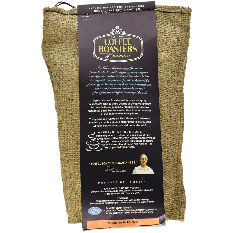 Coffee Roasters of Jamaica - 100% Jamaica Blue Mountain Coffee