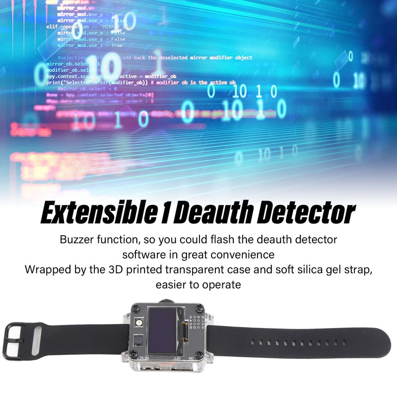 WiFi Deauther Watch SE ESP8266 Programmable Development Board Wearable Watch