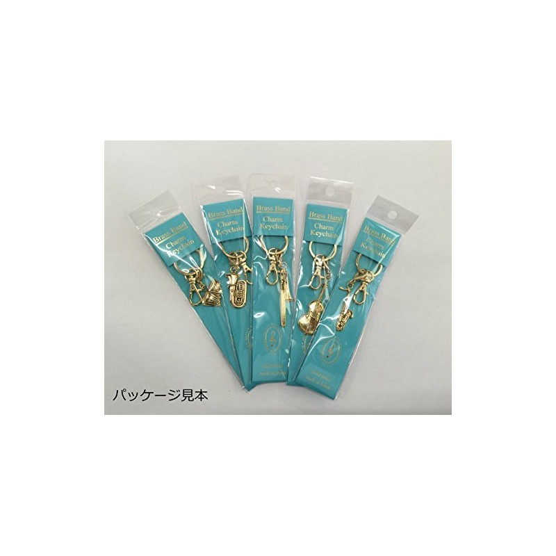 ナカノ ブラスバンドキーホルダー コントラバス ゴールド MM120KHCBG