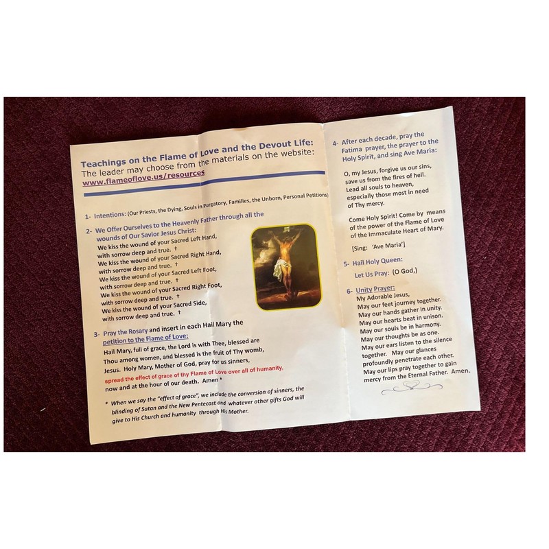 Flame of Love Holy Hour 3 Pack