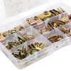 60Pcs U Nut Clip Kit Strong Rust Resistance High Elasticity