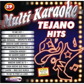 MultiKaraoke OKE-0059 Tejano Hits CDG