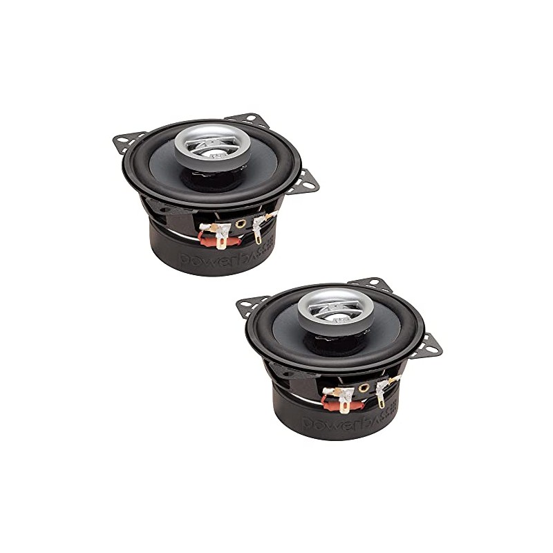PowerBass OE-402-4" Coaxial Speakers 40Wrms / 120Wmax (2-Ohm) - Pair