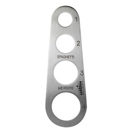 Harbour Housewares Stainless Steel Spaghetti Measure Utensil for 1-4 People