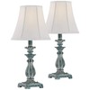 Regency Hill Cali Traditional Vintage Accent Table Lamps 19" High