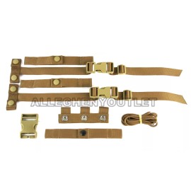 USMC MTV Modular Plate Carrier Vest STRAP REPAIR KIT w/ CUMBERBUND STAYS NIB