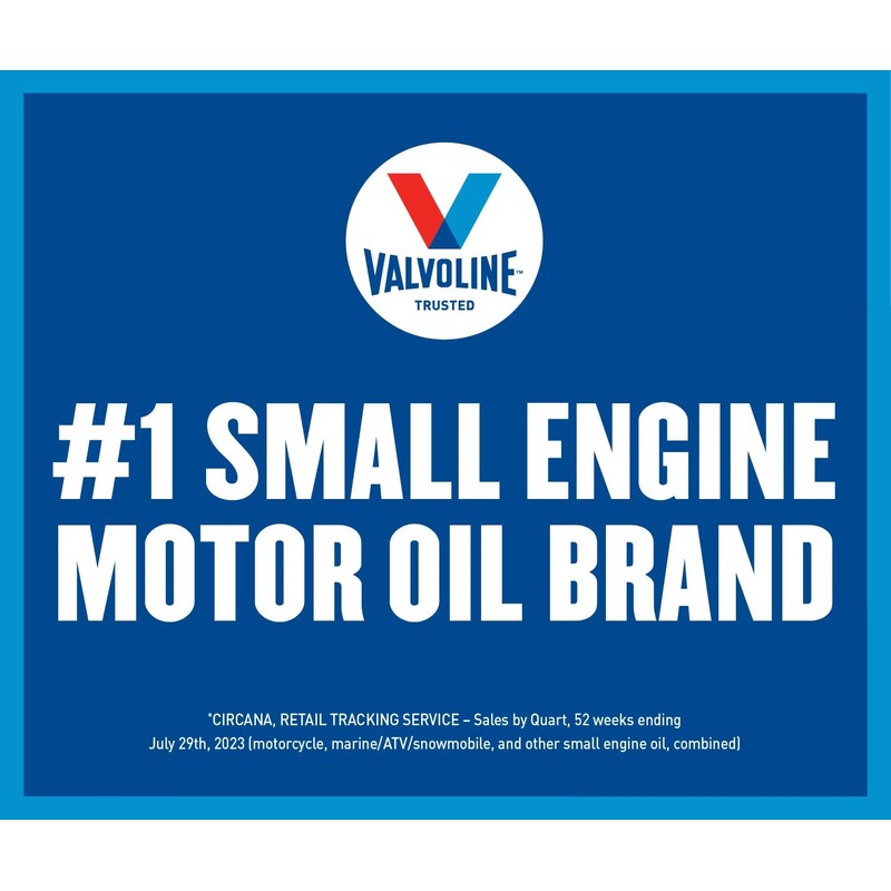 Valvoline 4-Stroke ATV/UTV SAE 10W-40 Motor Oil 1 QT, Case