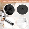 Glass Milk Container for Miele, Compatible with Coffee Machines for