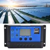 Solar Charge Controller LCD Display Dual USB Intelligent Control Regulator
