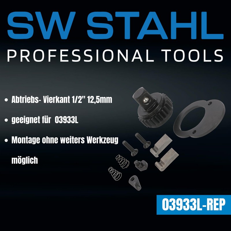 Sw-Stahl Repair Kit for Torque key 03933L, 03933L-REP