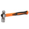 Round Hammer, 0.5LB Round Mini Small Hammer Ball Peen Pein