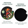 Car Coasters for Cup Holders，Leopard Car Cup Holder Coasters Drinks,