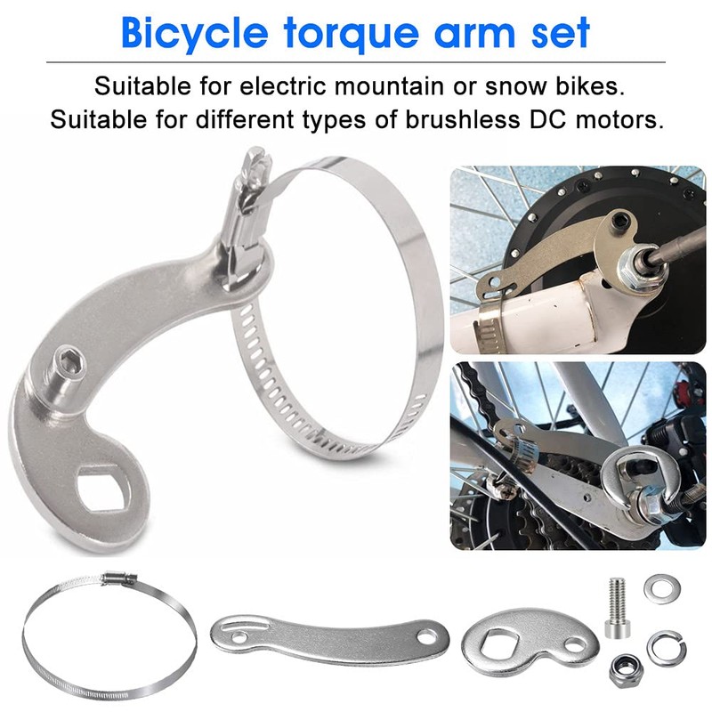 SNAGAROG Torque Arm Set, Electric Bicycle Torque Arm Universal Torque