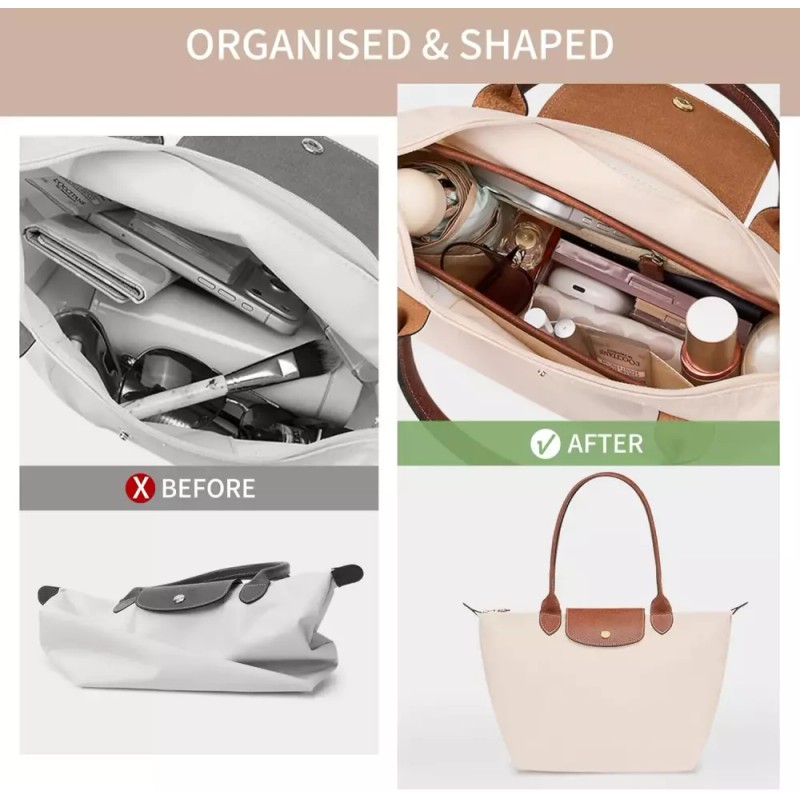 Longchamp 롱샹 르 플리지 S 엑스트라용 칼리디 오거나이저 가방 삽입