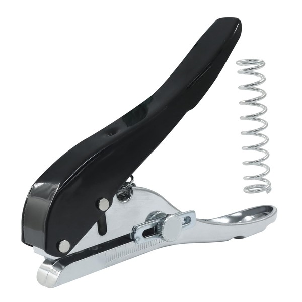 Rierdge Heavy Duty Hole Puncher, 3/8 inch-10mm Single Hole Punch,