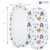 Medi Partners Fitted Sheet for Pram, 86 x 40 cm,