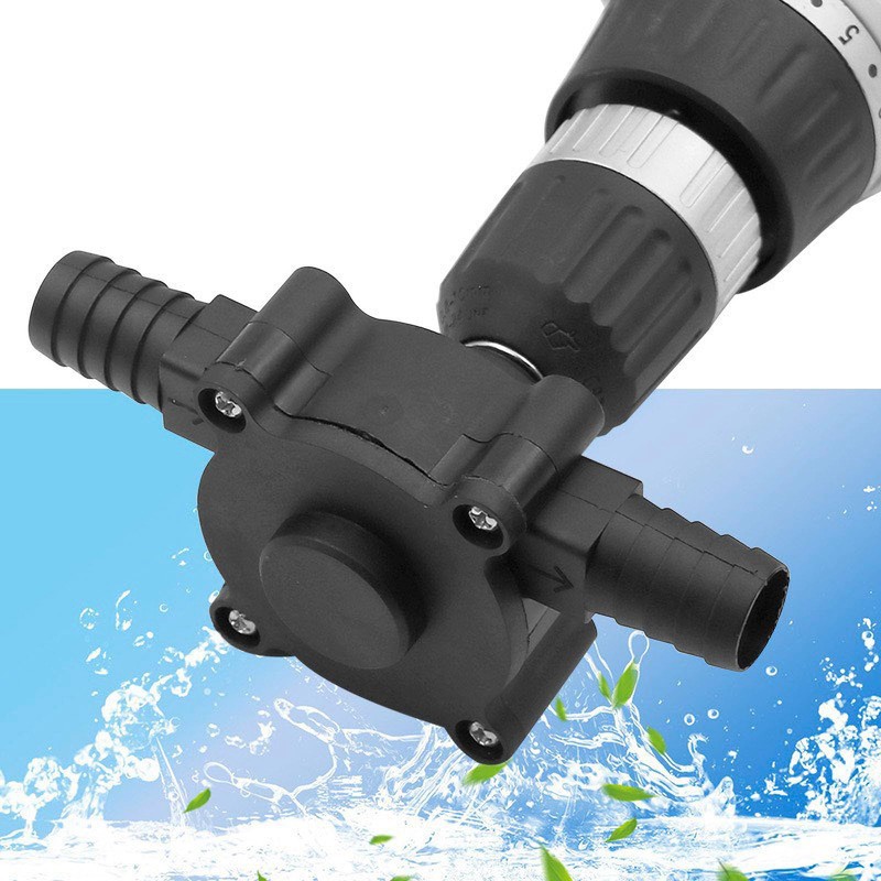 Audio Fan Mini Pump, Electric Drill Driven Pump, Portable, Self-Priming