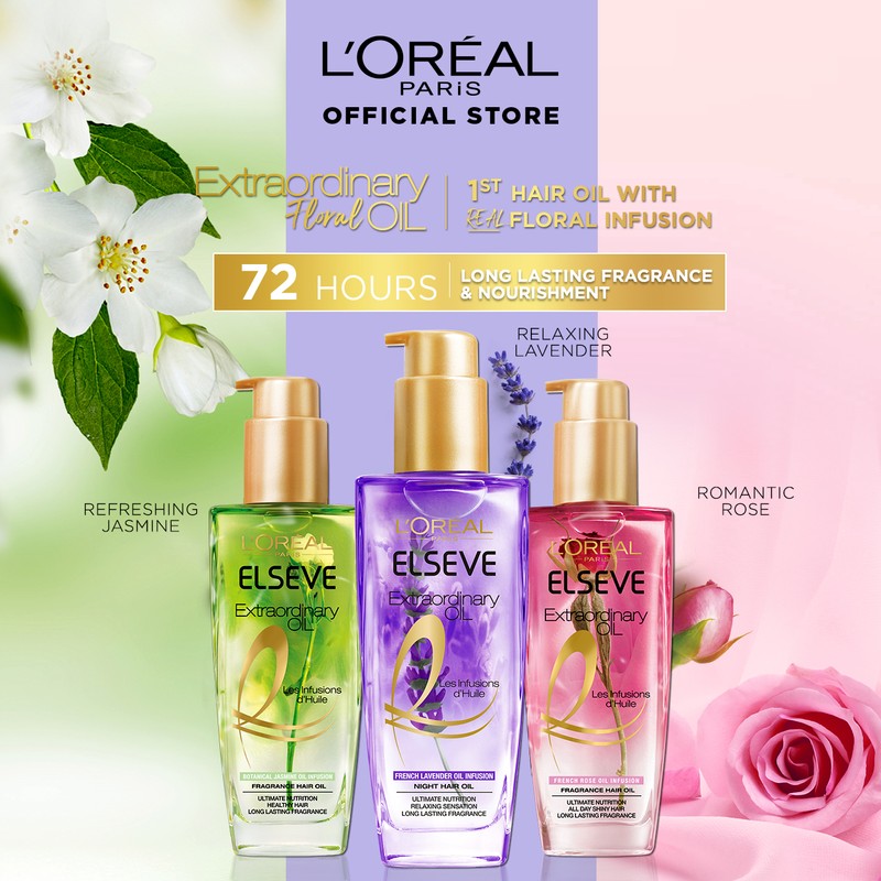 L'Oréal Paris L'Oreal Paris Extraordinary Jasmine Floral Oil 100ml (Hair
