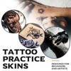 3mm Tattoo Skin Practice with 1000Pcs Ink Cups Small -