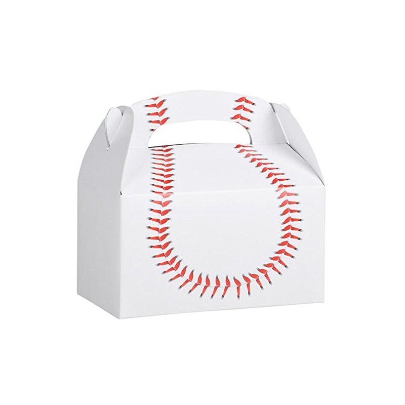 Rhode Island Novelty Baseball Treat Box Birthday Party Favor Boxes,