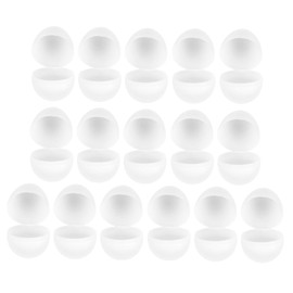 DECHOUS 16pcs Decorative Easter Eggs Openable Hollow Eggs for Fillable Candy Boxes for Easter Celebrations and Festive Decorations