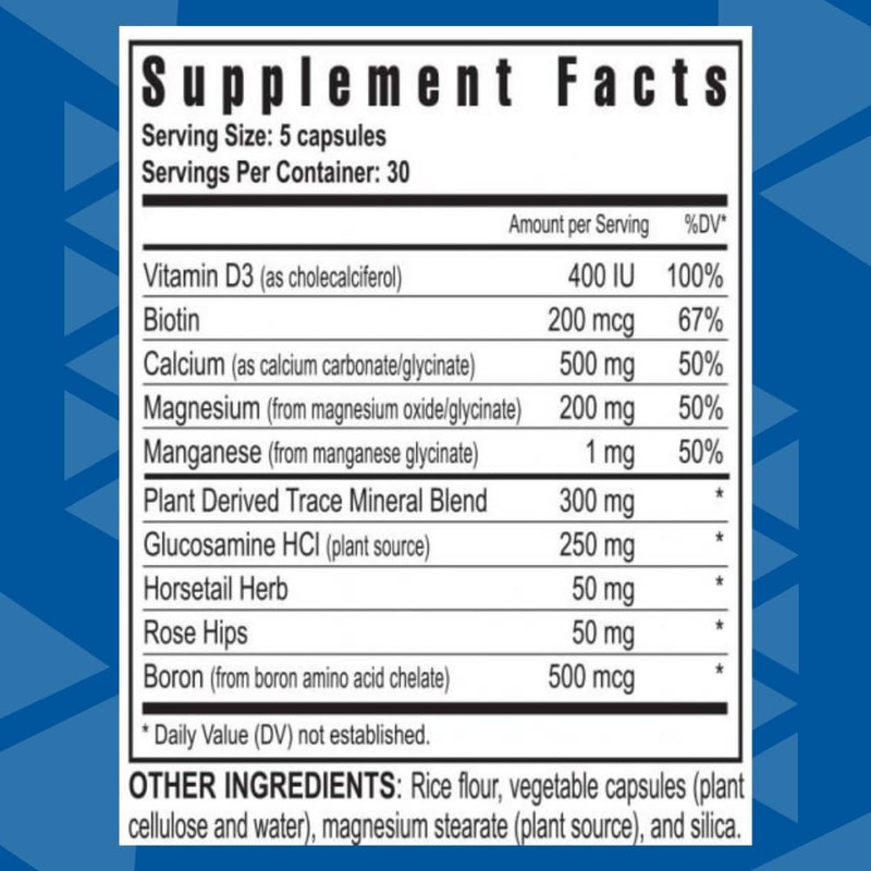 Youngevity Bone Building Formula™ - Calcium, Magnesium, D3, Biotin, Glucosamine