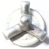 White Exploding Pop Rivets 3/16" Tri-Fold Large Head Aluminum Mandrel