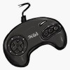 Mega Drive/Genesis Controller Joypad Bumper Sticker Window Vinyl Decal 5"