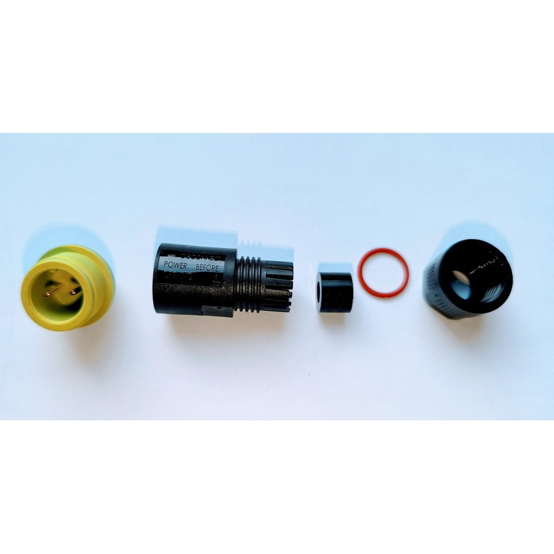 Exceedconn 2 Pin Plug for Worx Landroid and Kress Chargers