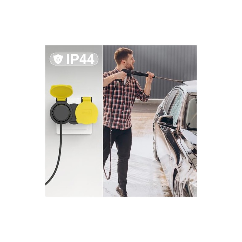 Double Socket Outdoor, Outdoor Socket Adapter Double Socket Multiple Socket