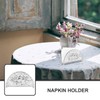 HOLIDYOYO Tissue Holder Vertical Napkin Holder Dining Table Napkin Holders