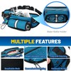Hands Free Dog Leash with Pouch,Adjustable Waist Running Leash with