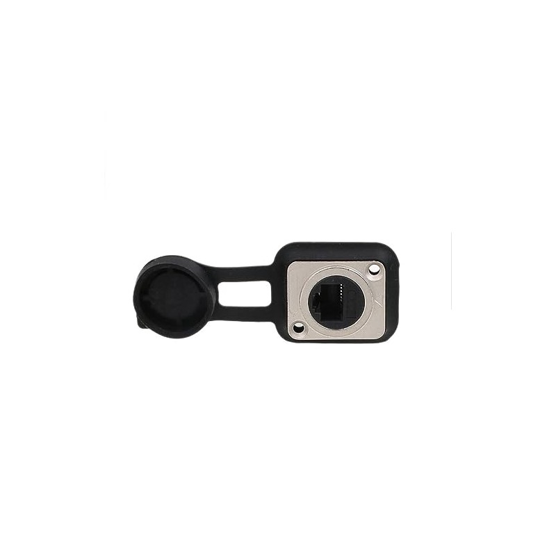 HangTon - Conector RJ45 impermeable, Ethernet Cat6, Paquete de 5