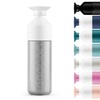 Dopper Insulated 580ml Silver Thermos Bottle - Double Walled, Leak-proof,