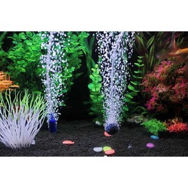 TANOMA Aquarium Air Pump Accessories - Contains Airline Tubing, Control Valve, Air Stones, Check Valves, Suction Cups