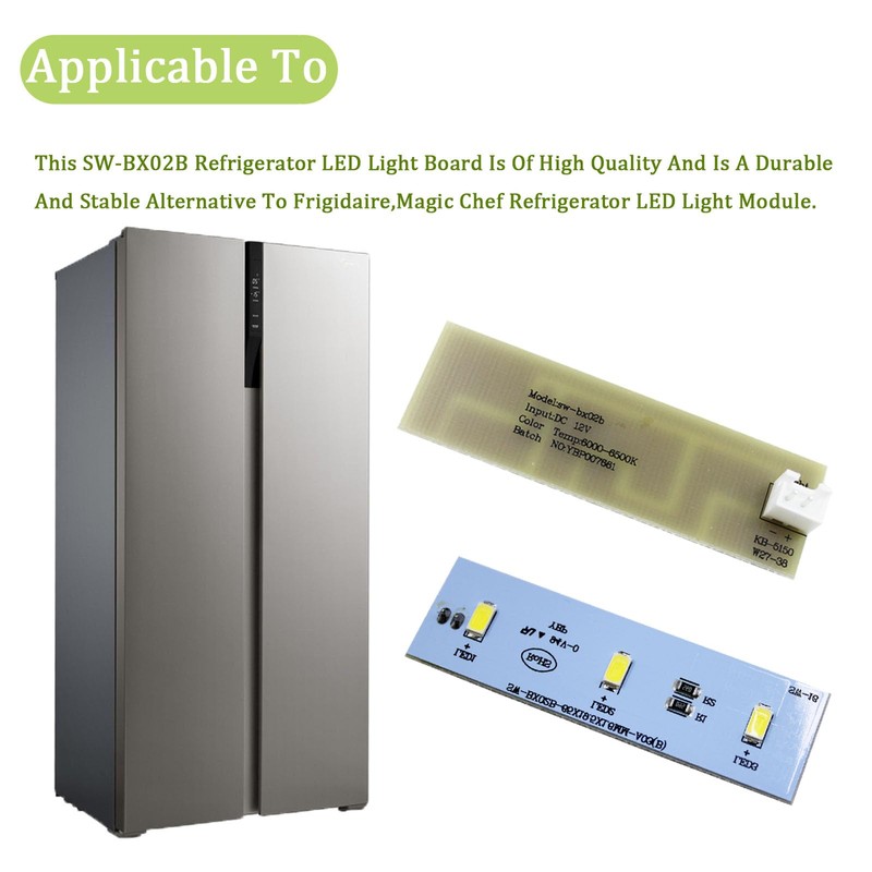 Follde SW-BX02B LED Light for Magic Chef Refrigerator Light Board,