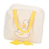 Lunch Bag Cartoon Duck Pattern Waterproof Zipper Closure Sturdy Handle