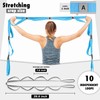 LXLOVESM Stretching Strap,Non-Elastic Yoga Straps Stretch Band with Letters &