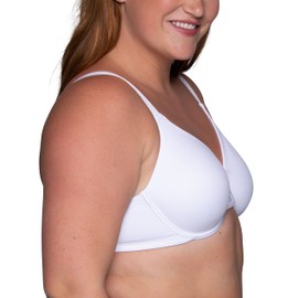Vanity Fair Vanity Fair Women's Plus Size Beauty Back Smoothing Minimizer Bra, Star White, 44D