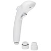 Kakudai Bath Stop Shower Head, White, 356-802-W
