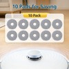 10 Pack Mop Pads for Roborock Qrevo S5V, QV 35A